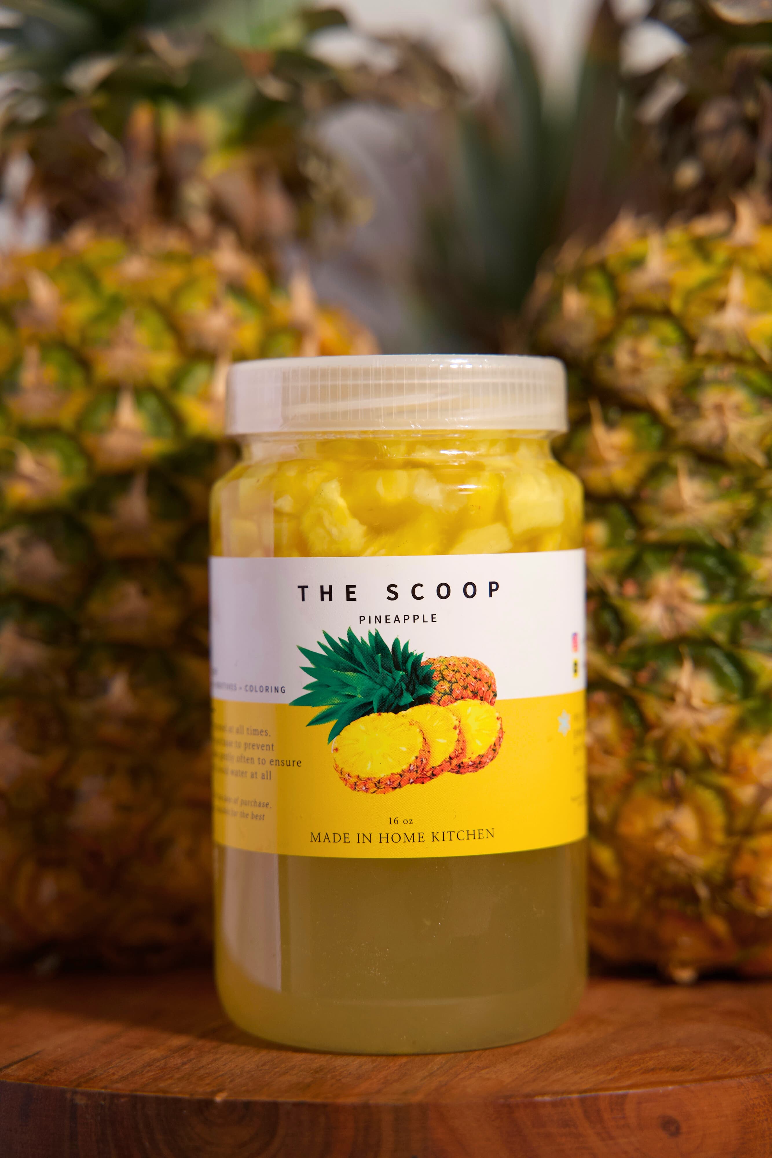 Pineapple cheong jar