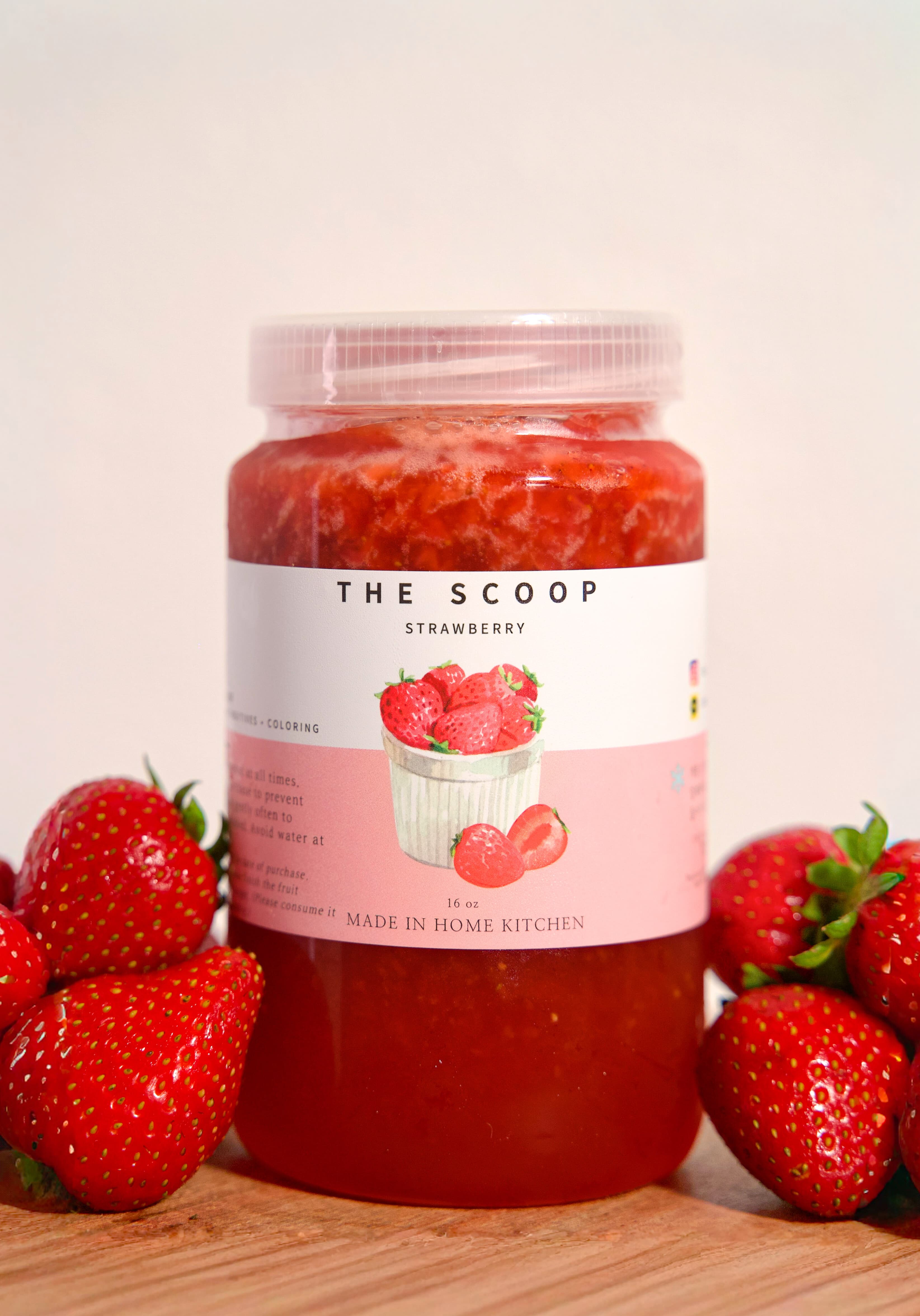 Strawberry cheong jar